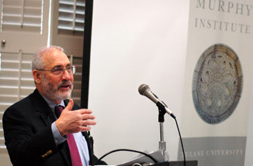 Joseph Stiglitz speaking at 2006 Yates Lecture - The Murphy Institute
