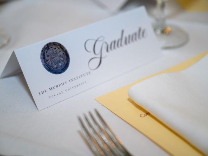 Murphy Institute honors the 2025 graduating class at a Senior Awards Dnner