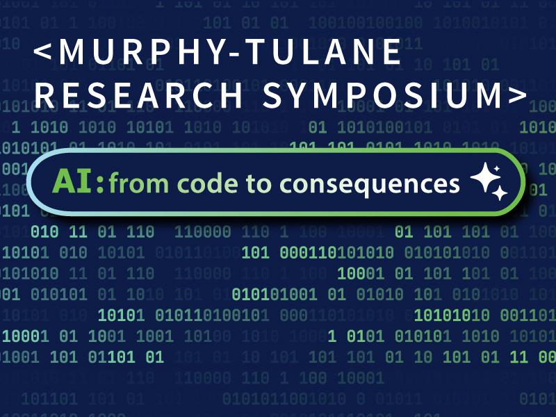 Murphy-Tulane Research Symposium graphic.
