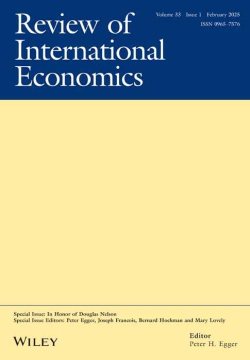 Cover of the Review of International Economics
