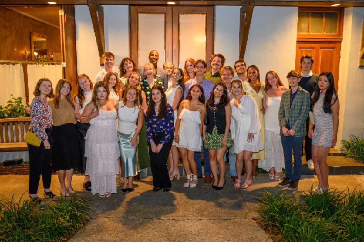 The Murphy graduating class of 2025 at the Senior Awards Dinner on May 14, 2025