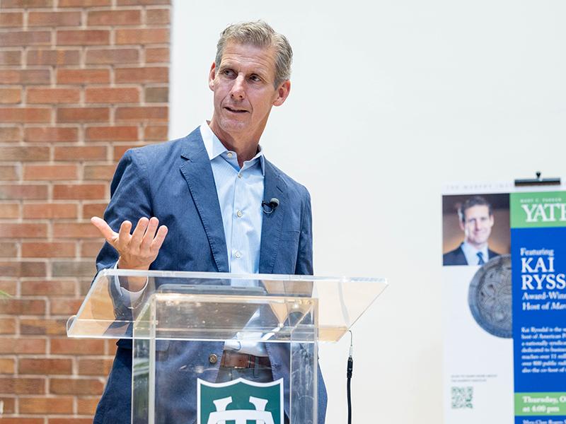 Kai Ryssdal Yates Lecture 2023