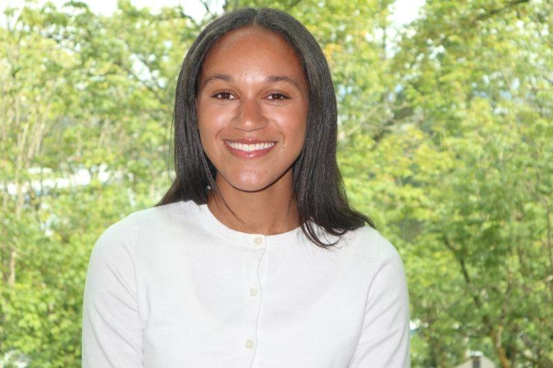 Maya Shields, a senior in political economy, received the Murph Public Service Award and the Runsdorf Public Service Award in May 2025