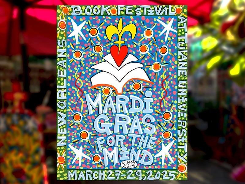 New Orleans Book Fest poster