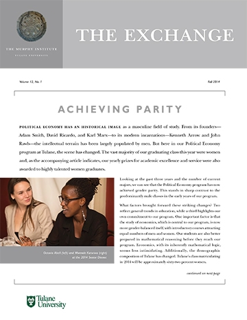 The Exchange, Fall 2014 - The Murphy Institute