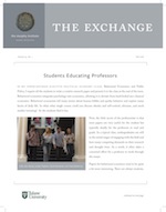 The Exchange, Fall 2018 - The Murphy Institute